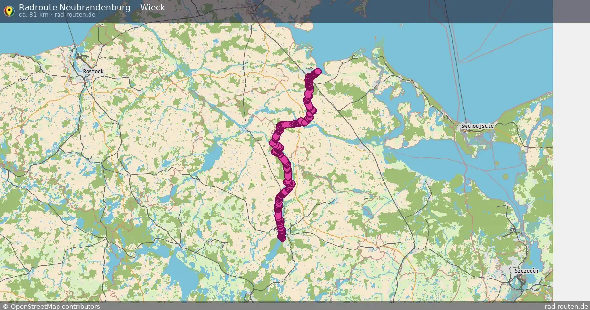 Radtour Neubrandenburg – Wieck