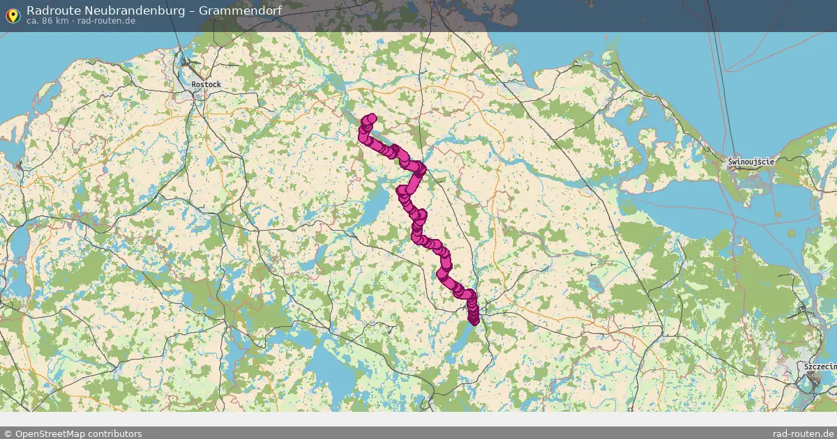 Radtour Neubrandenburg – Grammendorf