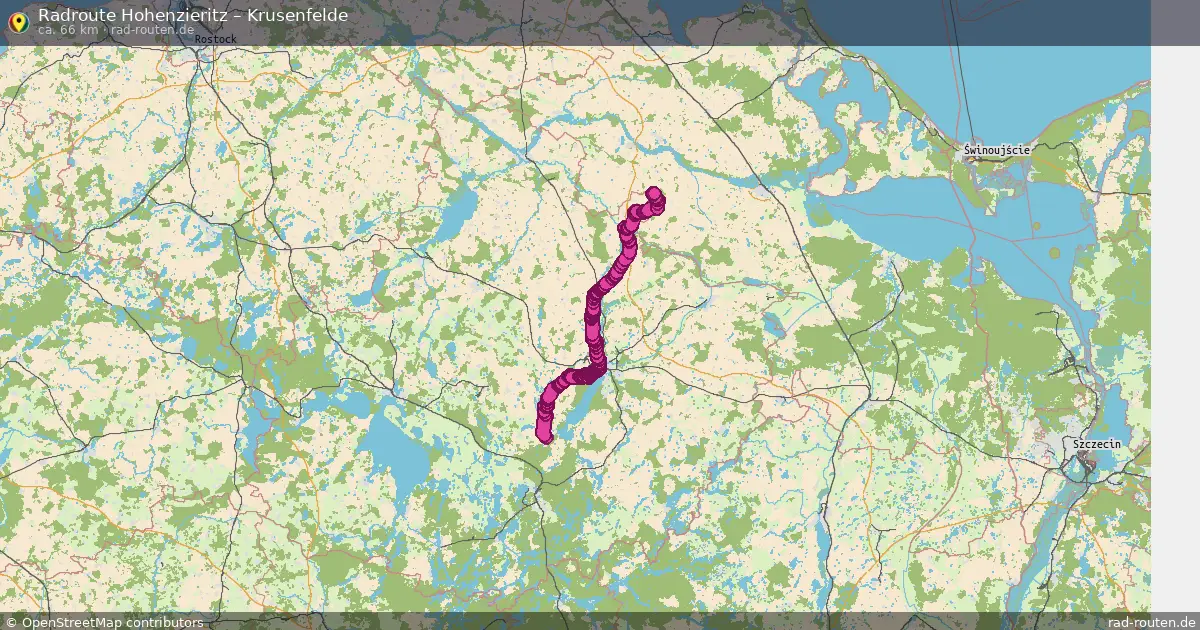 Radtour Hohenzieritz – Krusenfelde
