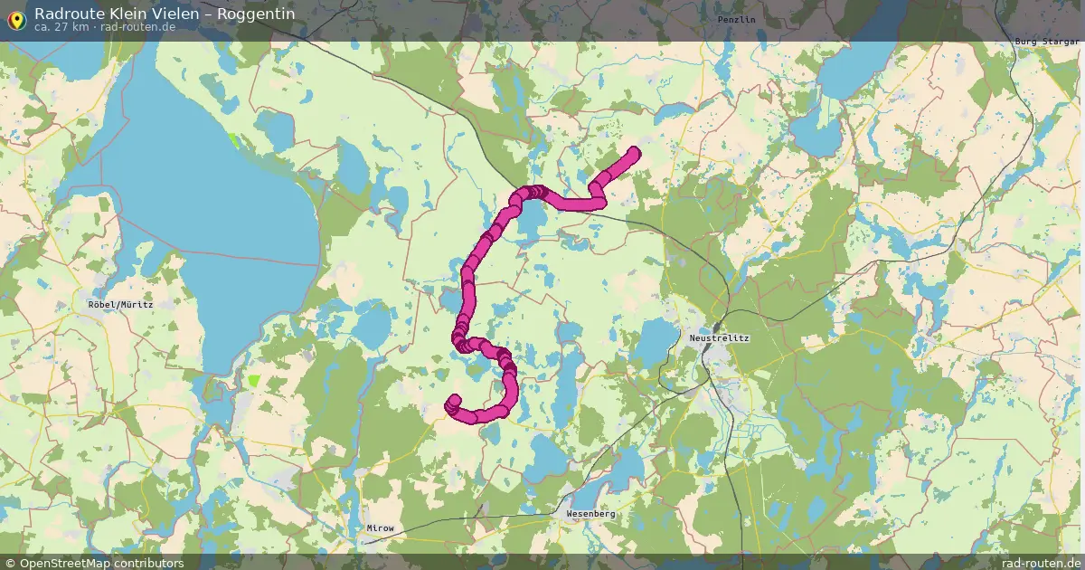 Radtour Klein Vielen – Roggentin