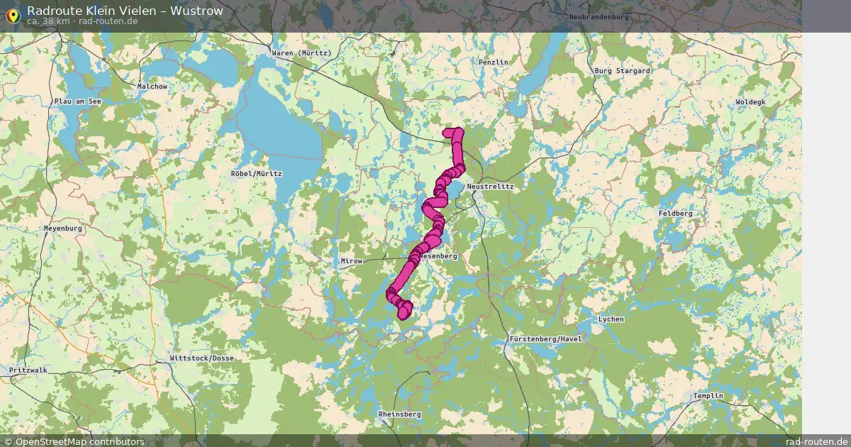 Radtour Klein Vielen – Wustrow