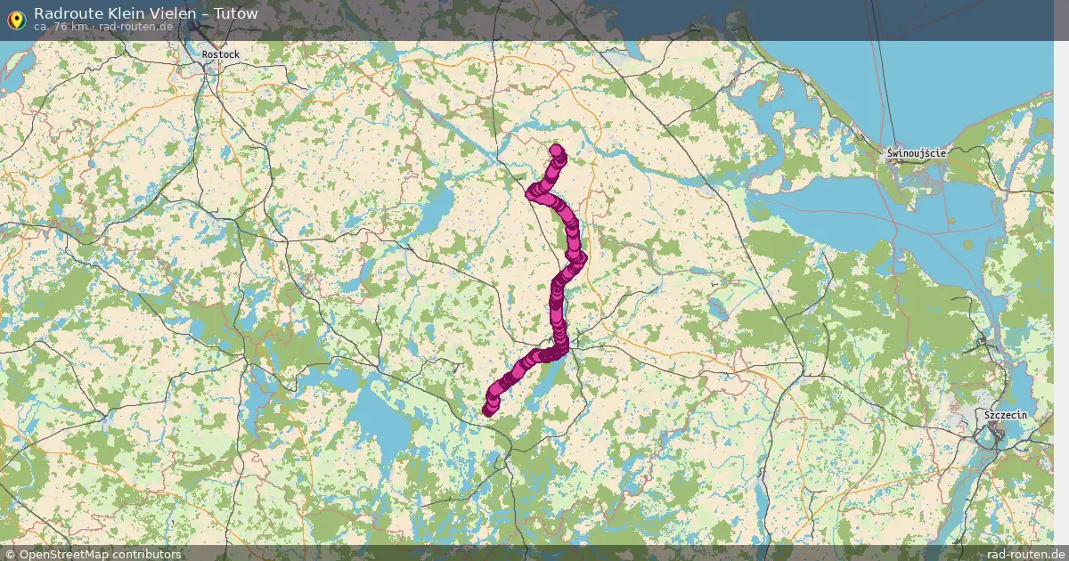 Radtour Klein Vielen – Tutow