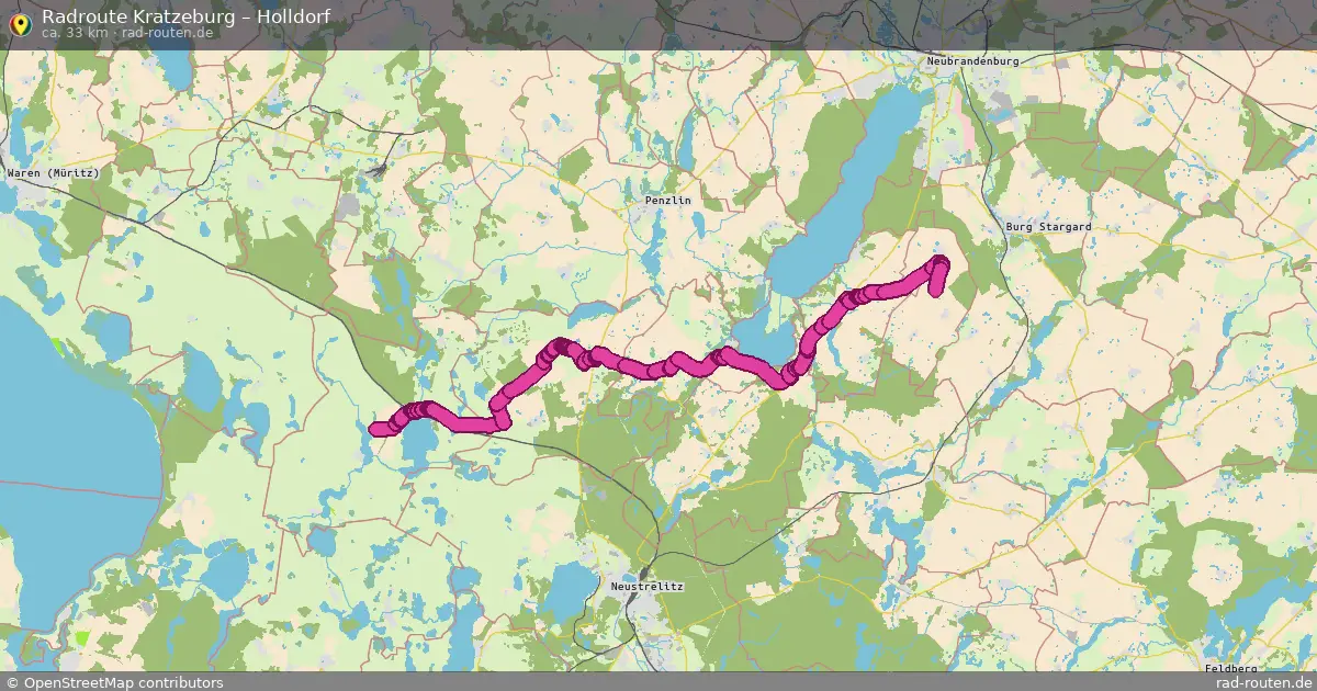 Radtour Kratzeburg – Holldorf