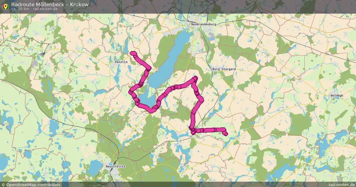 Radtour Möllenbeck – Krukow