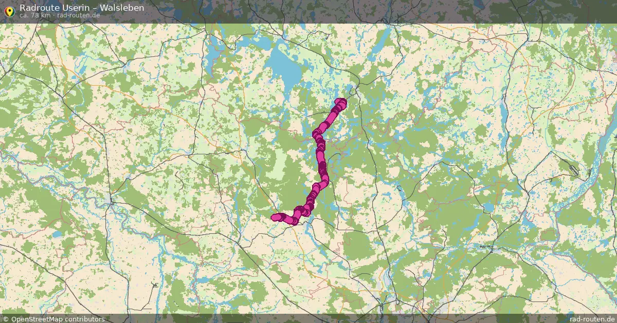 Radtour Userin – Walsleben