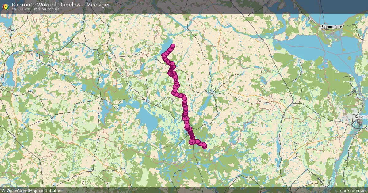 Radtour Wokuhl-Dabelow – Meesiger