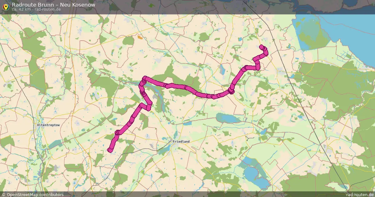 Radtour Brunn – Neu Kosenow