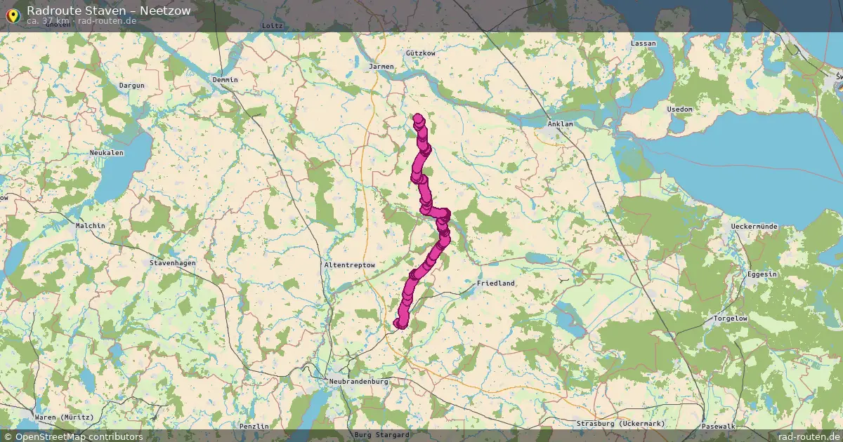 Radtour Staven – Neetzow