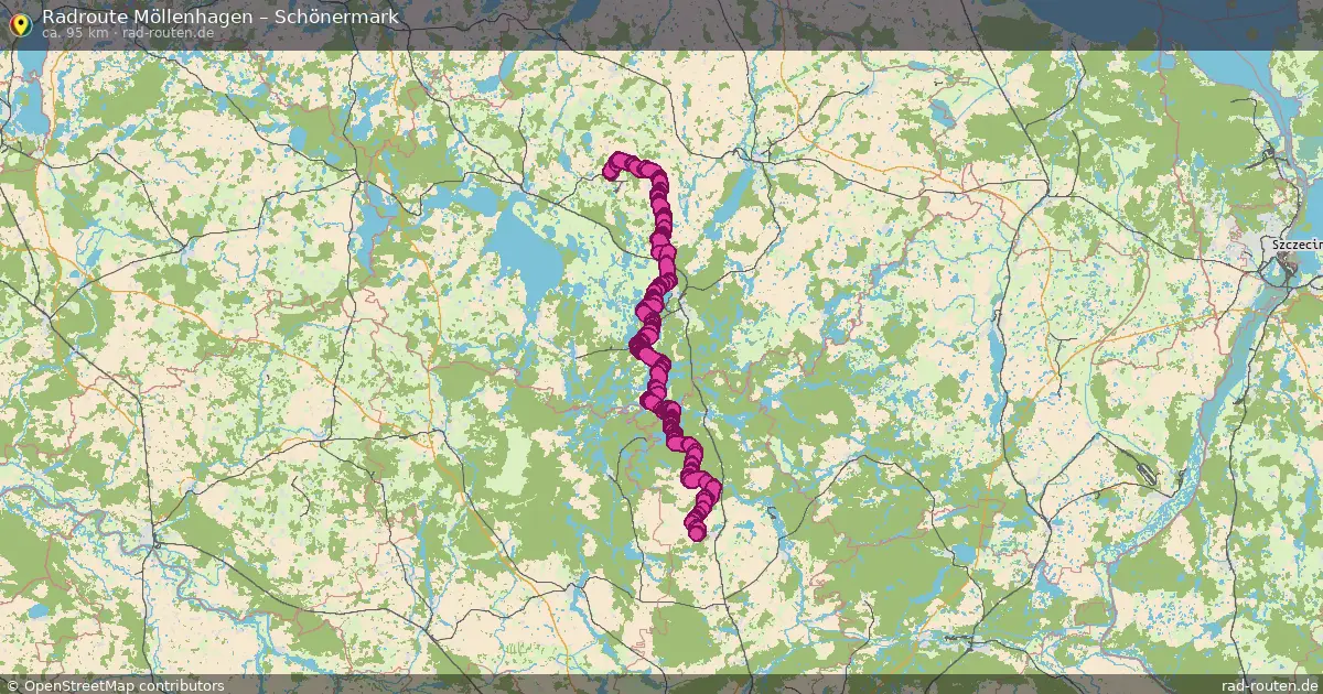 Radtour Möllenhagen – Schönermark