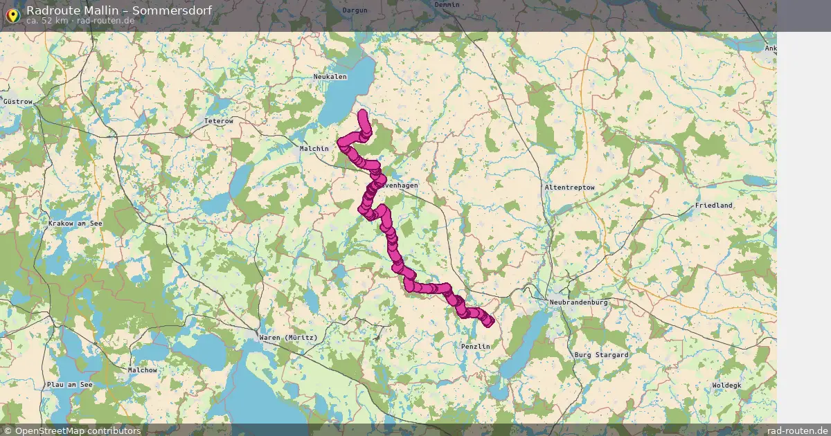Radtour Mallin – Sommersdorf