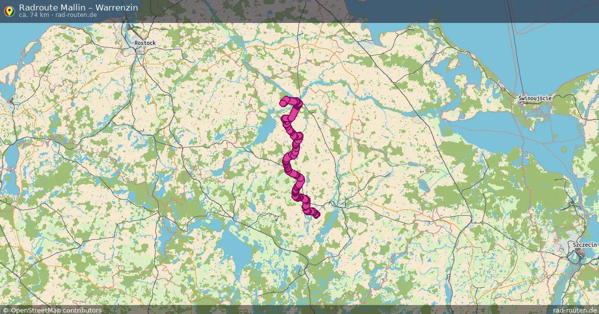 Radtour Mallin – Warrenzin