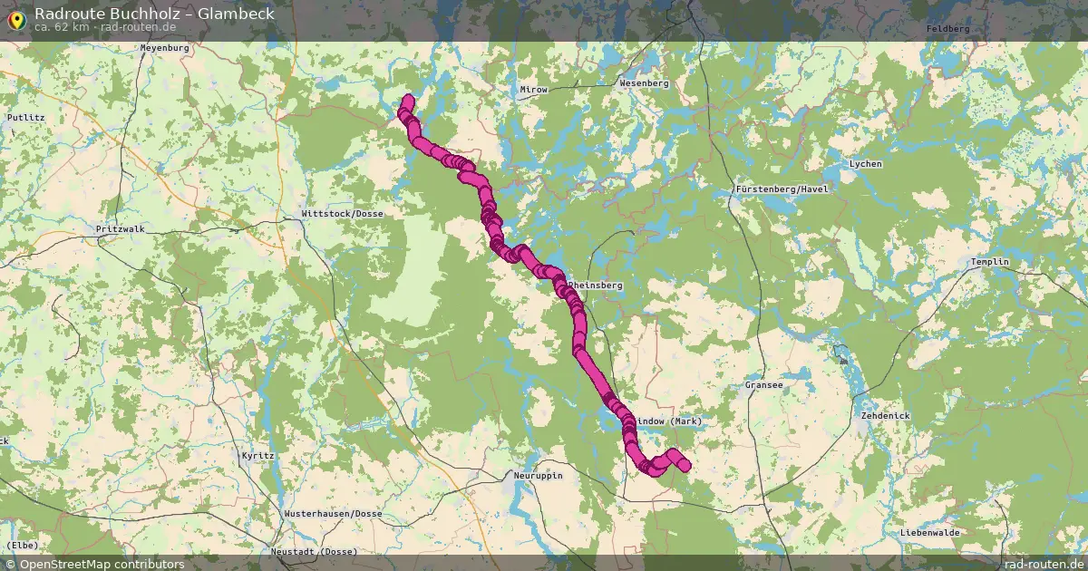 Radtour Buchholz – Glambeck