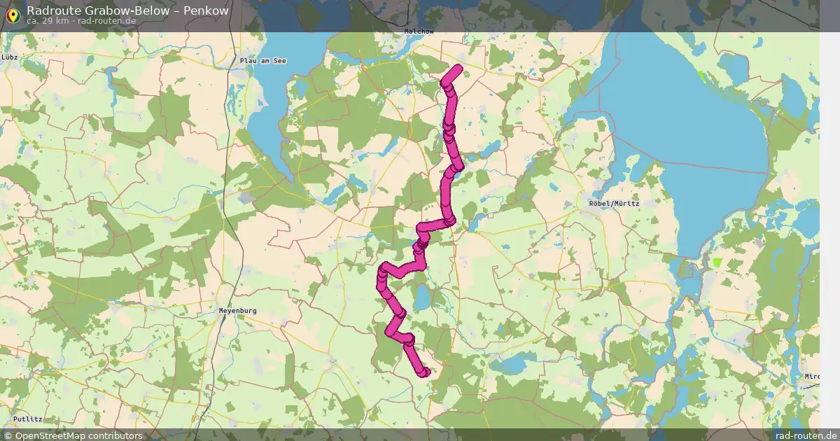 Radtour Grabow-Below – Penkow