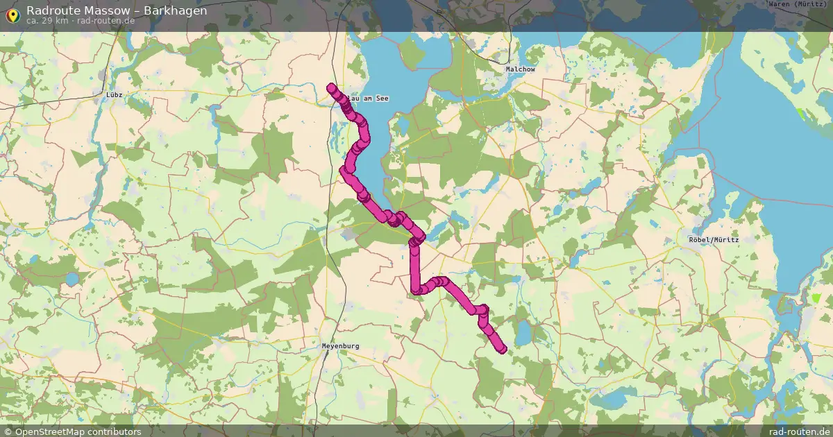 Radtour Massow – Barkhagen