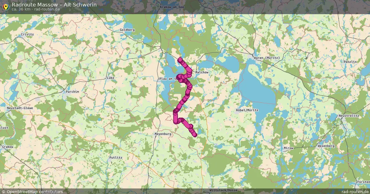 Radtour Massow – Alt Schwerin