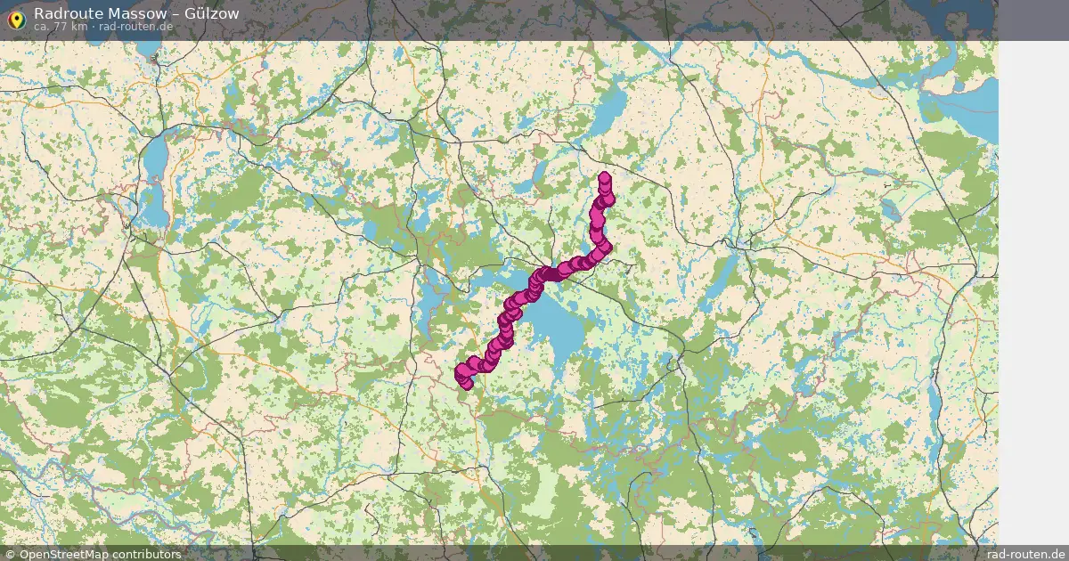 Radtour Massow – Gülzow