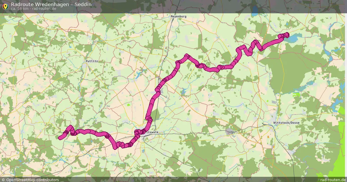 Radtour Wredenhagen – Seddin