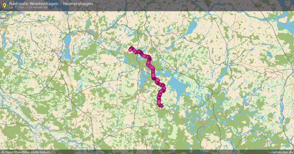 Radtour Wredenhagen – Reimershagen
