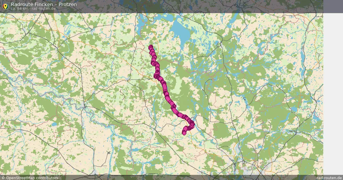 Radtour Fincken – Protzen