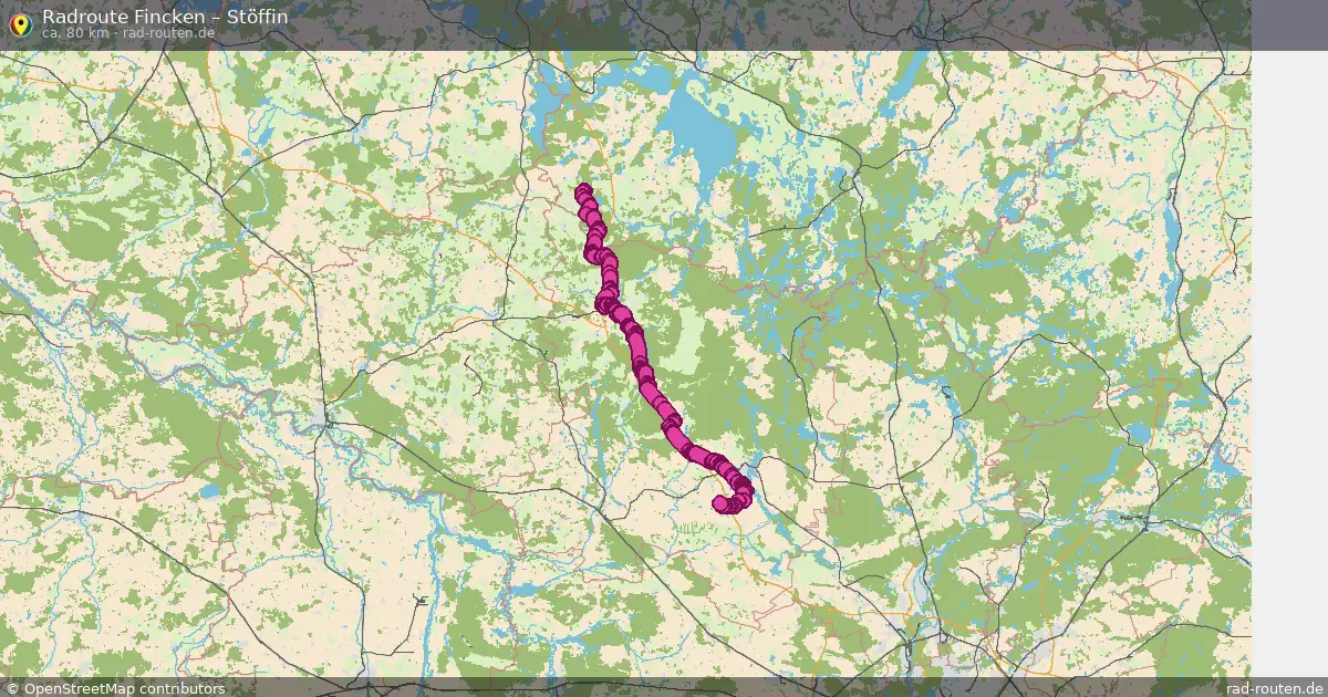 Radtour Fincken – Stöffin