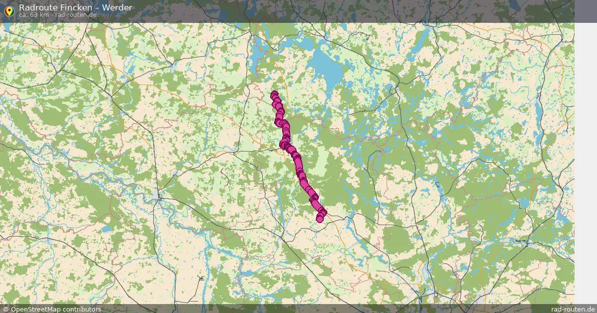Radtour Fincken – Werder