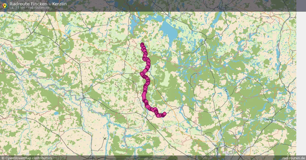 Radtour Fincken – Kerzlin