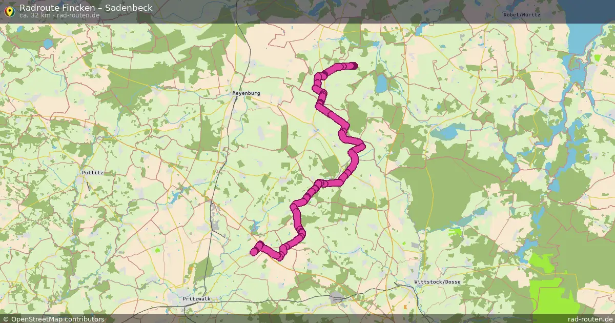 Radtour Fincken – Sadenbeck
