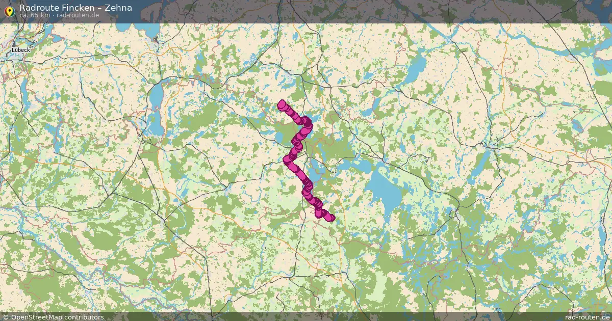 Radtour Fincken – Zehna