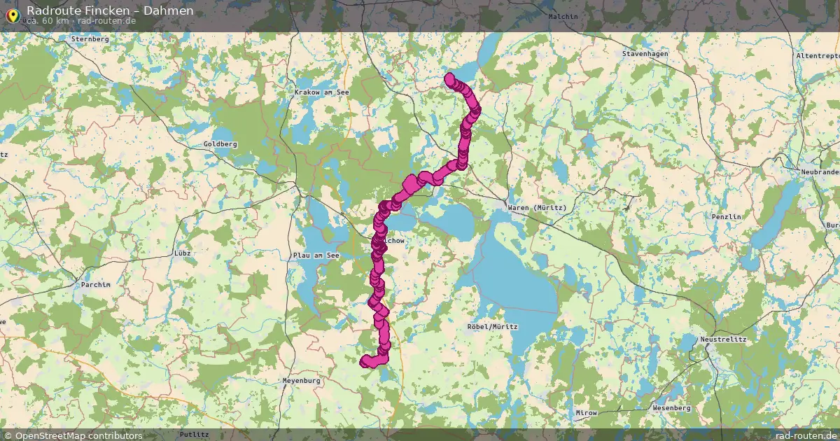 Radtour Fincken – Dahmen