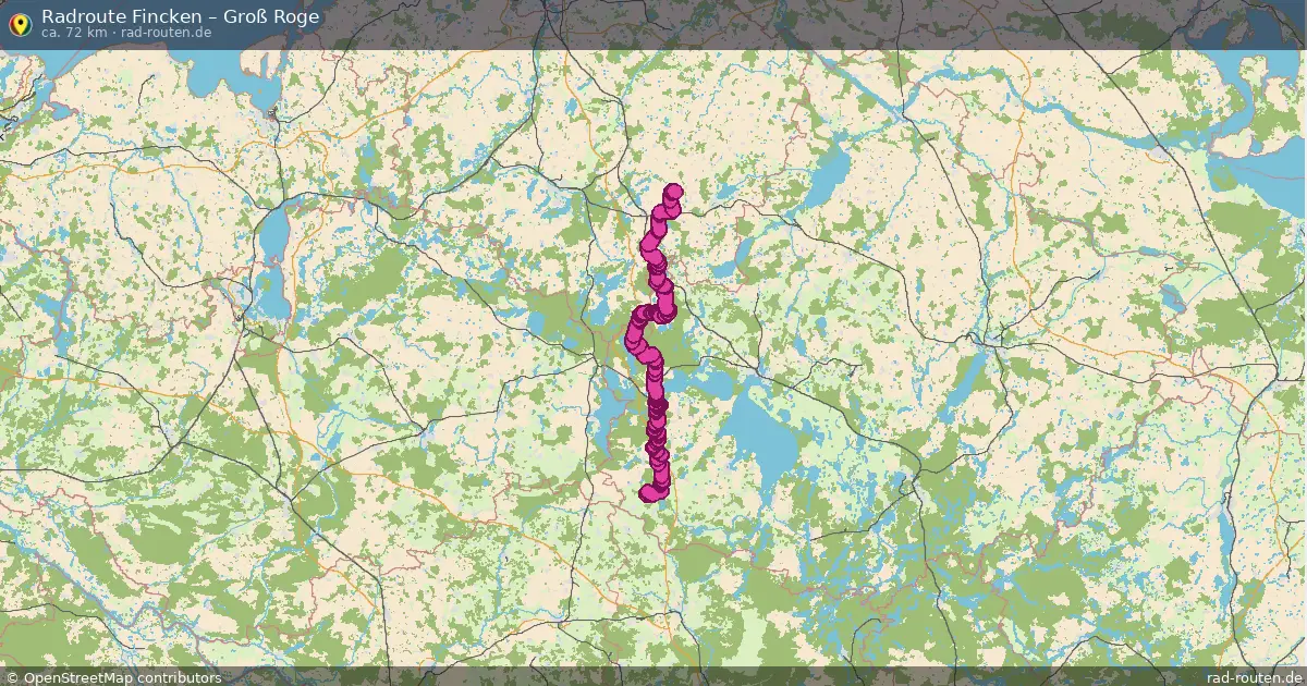 Radtour Fincken – Groß Roge