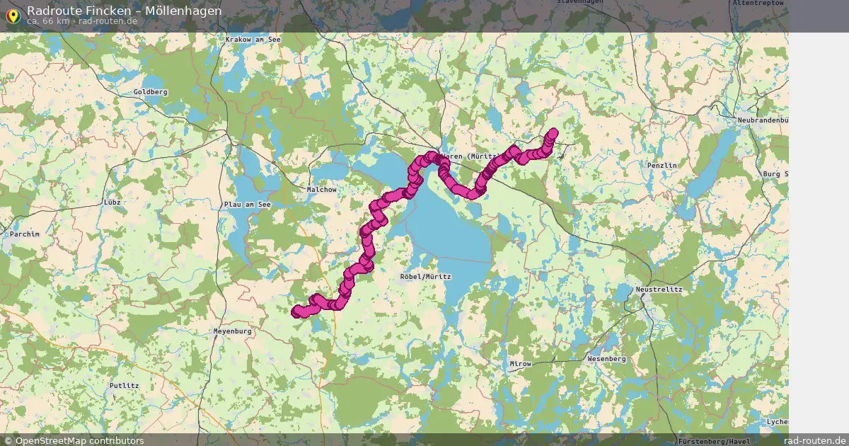 Radtour Fincken – Möllenhagen
