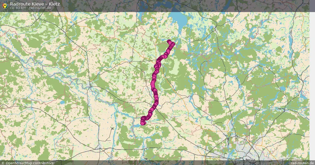 Radtour Kieve – Kietz