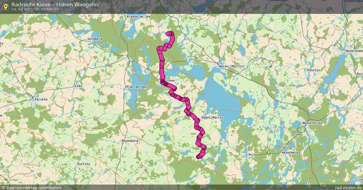 Radtour Kieve – Hohen Wangelin