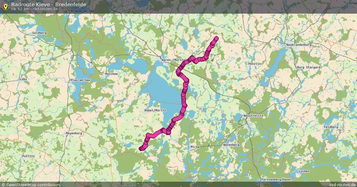 Radtour Kieve – Bredenfelde