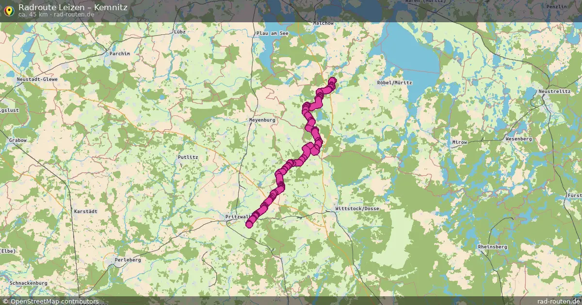 Radtour Leizen – Kemnitz