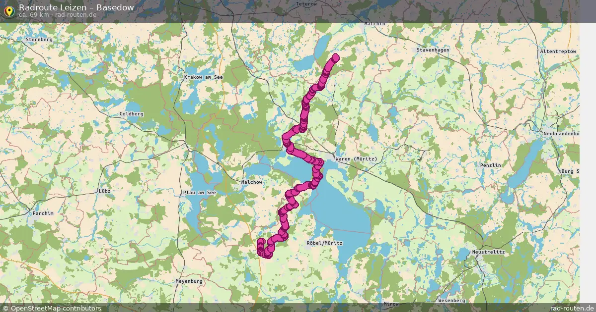 Radtour Leizen – Basedow