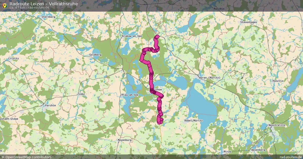 Radtour Leizen – Vollrathsruhe