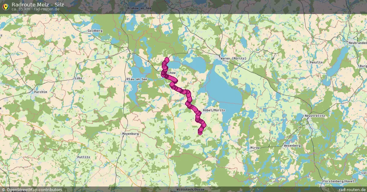Radtour Melz – Silz