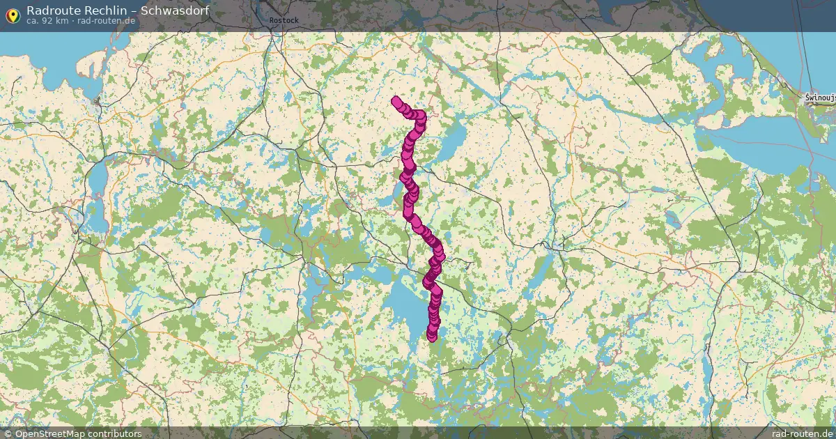 Radtour Rechlin – Schwasdorf