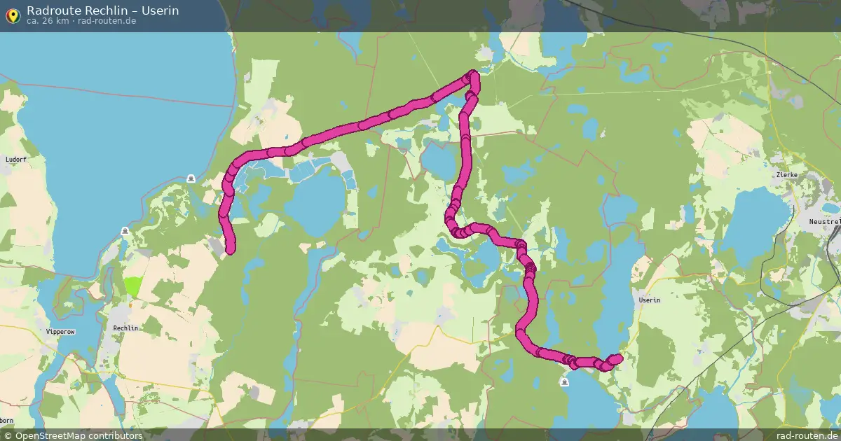 Radtour Rechlin – Userin