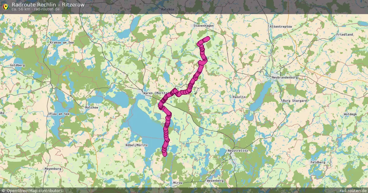 Radtour Rechlin – Ritzerow