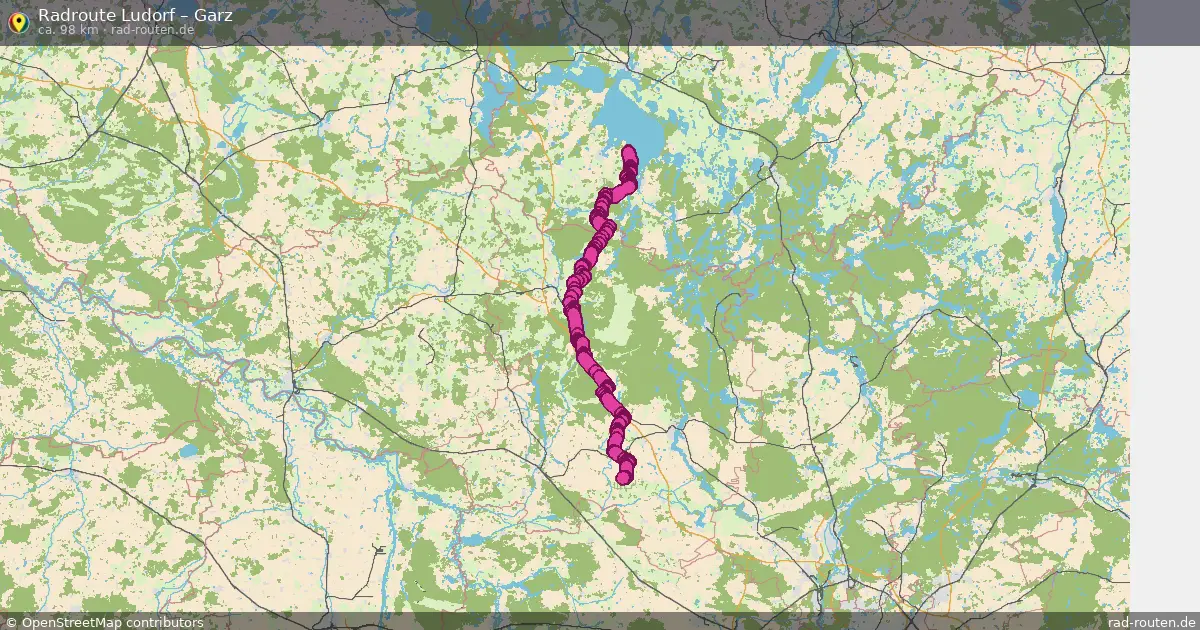 Radtour Ludorf – Garz
