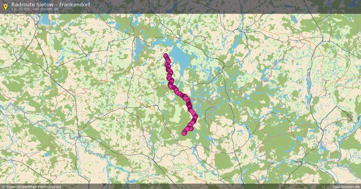Radtour Sietow – Frankendorf