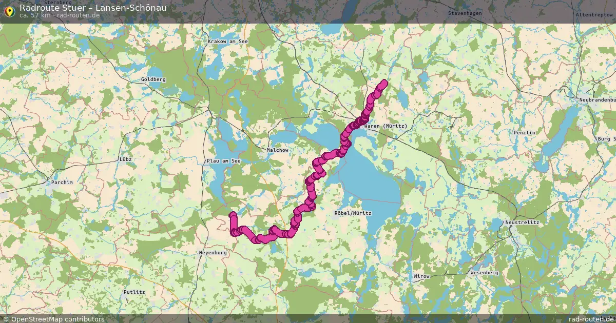 Radtour Stuer – Lansen-Schönau