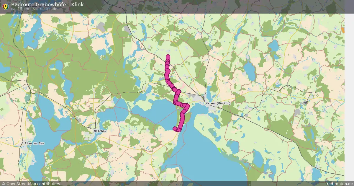 Radtour Grabowhöfe – Klink