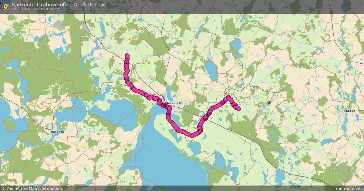 Radtour Grabowhöfe – Groß Dratow