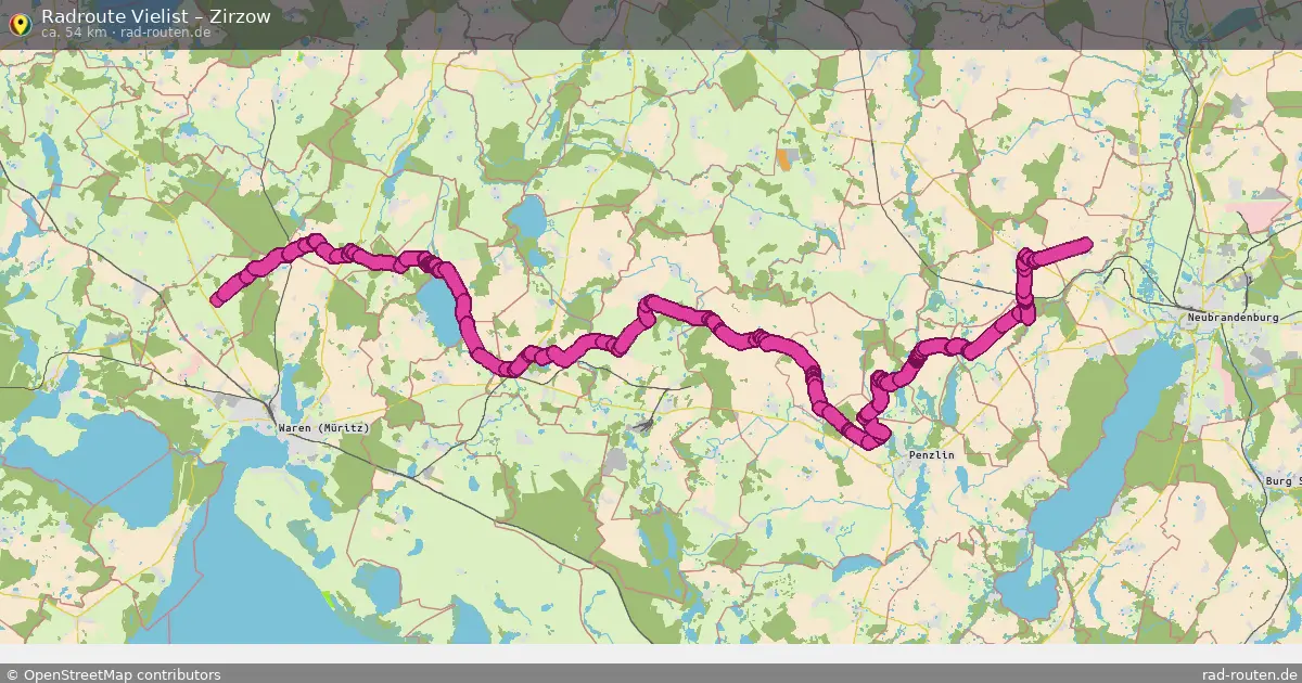 Radtour Vielist – Zirzow