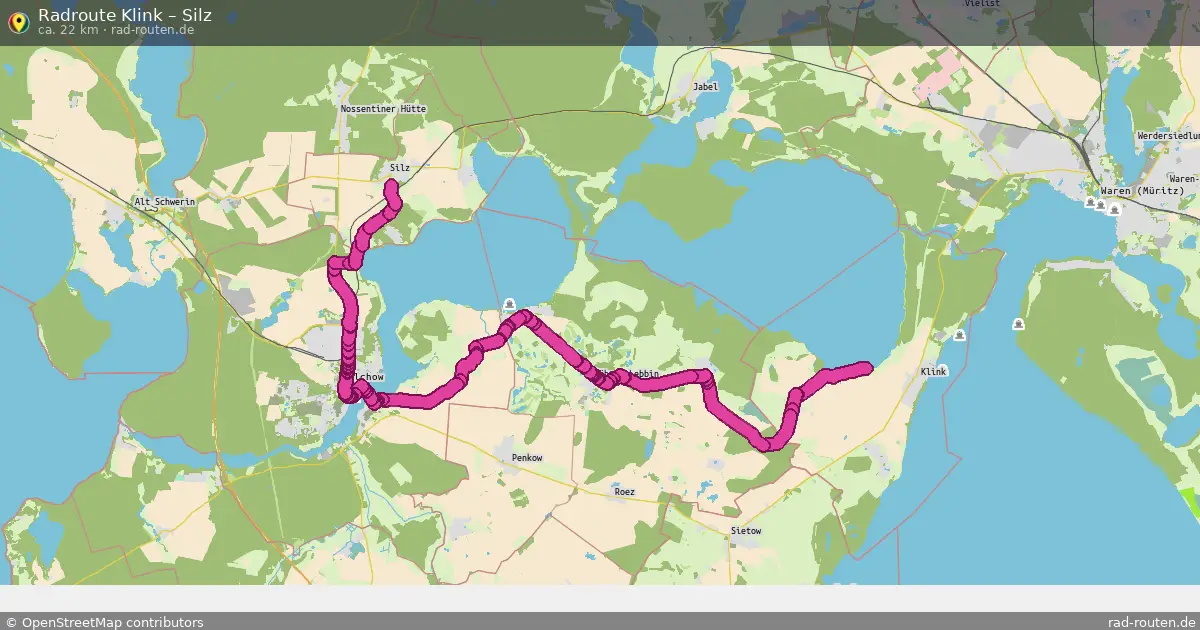 Radtour Klink – Silz