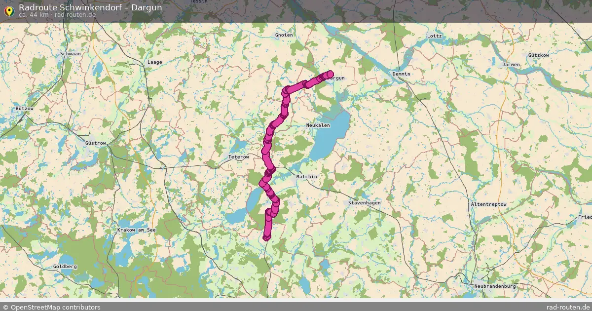 Radtour Schwinkendorf – Dargun