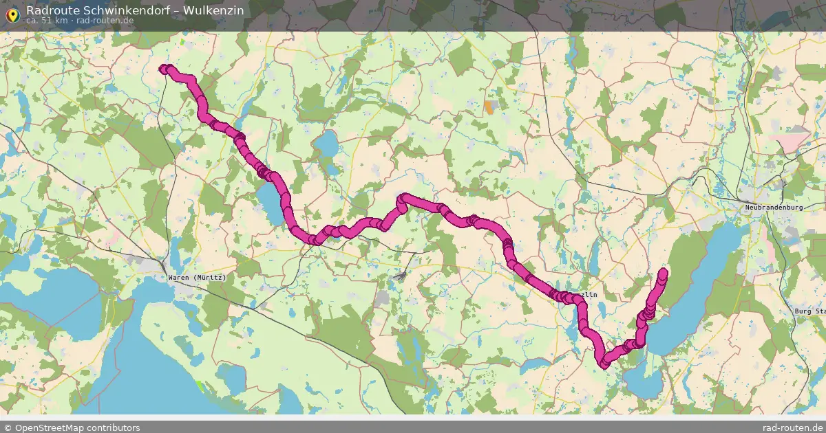 Radtour Schwinkendorf – Wulkenzin